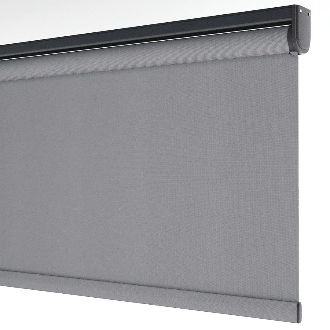 Outlet Gri Mat Stor Perde | Luca Hazır Ölçü 180x160