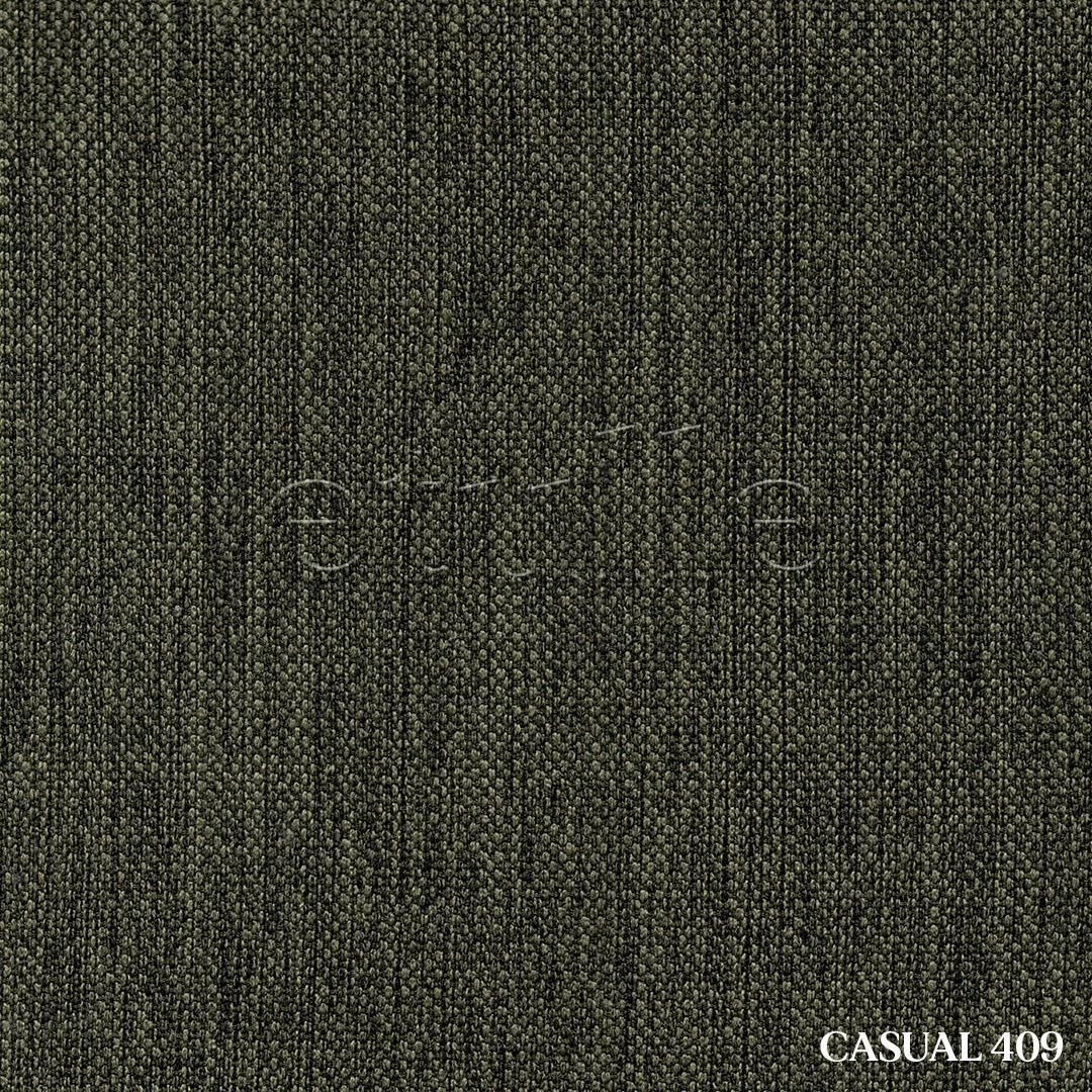 Haki Naturel Kırçıllı Keten Fon Perde | Casual