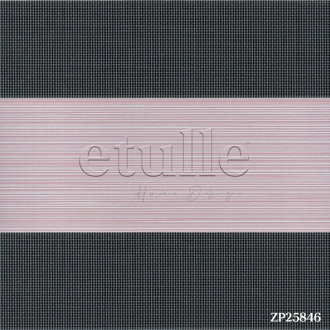 Pembe Düz Zebra Perde | Harlow