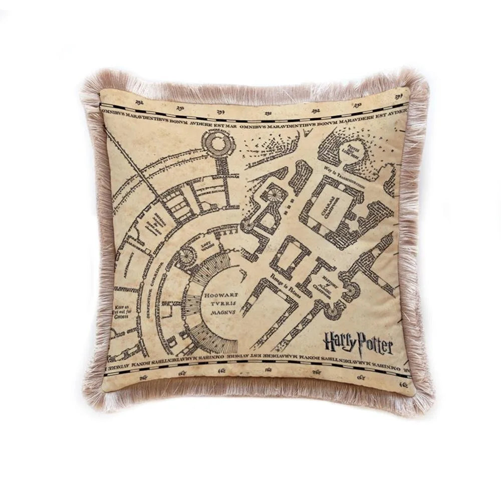 Harry Potter Marauders Map Yastık