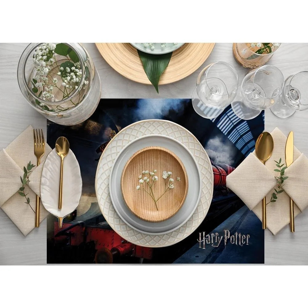 Hogwarts Express Kumaş Amerikan Servis 4'lü Set 35X50CM