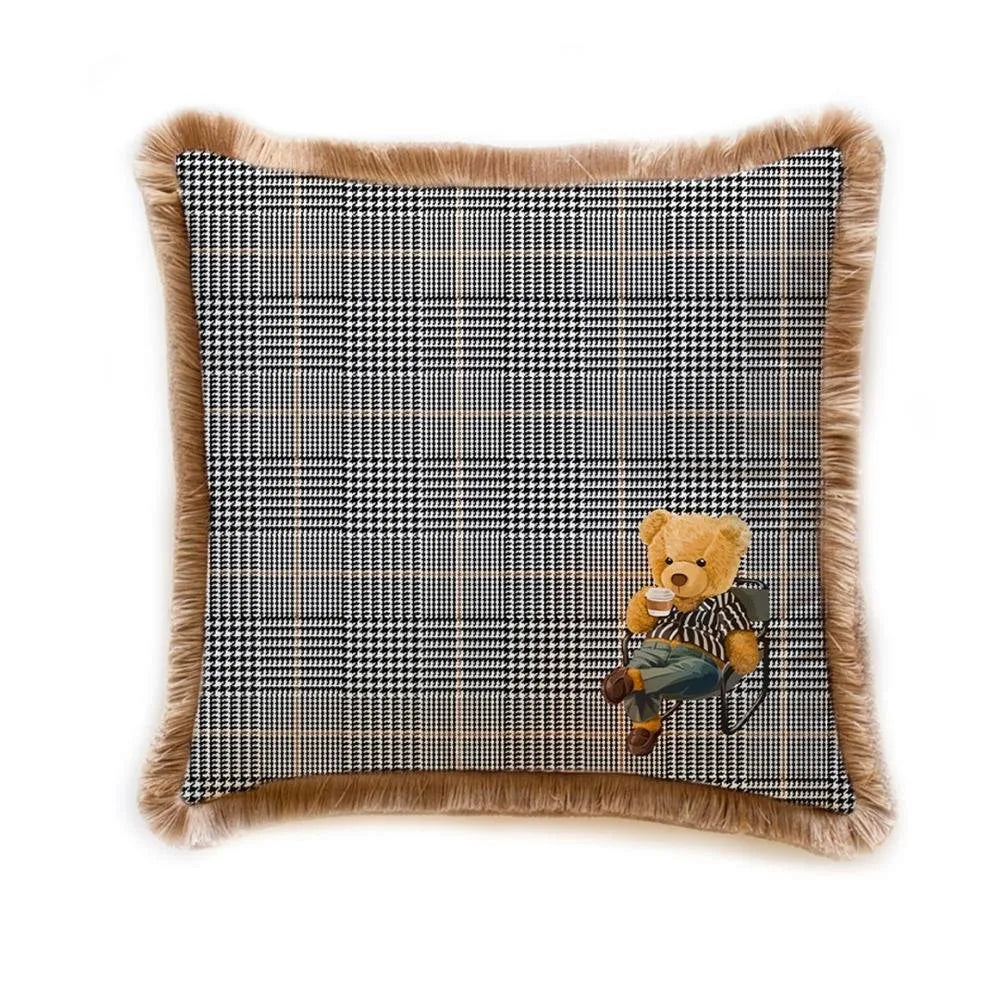 Kareli Picniker Teddy Yastık - EY261-1