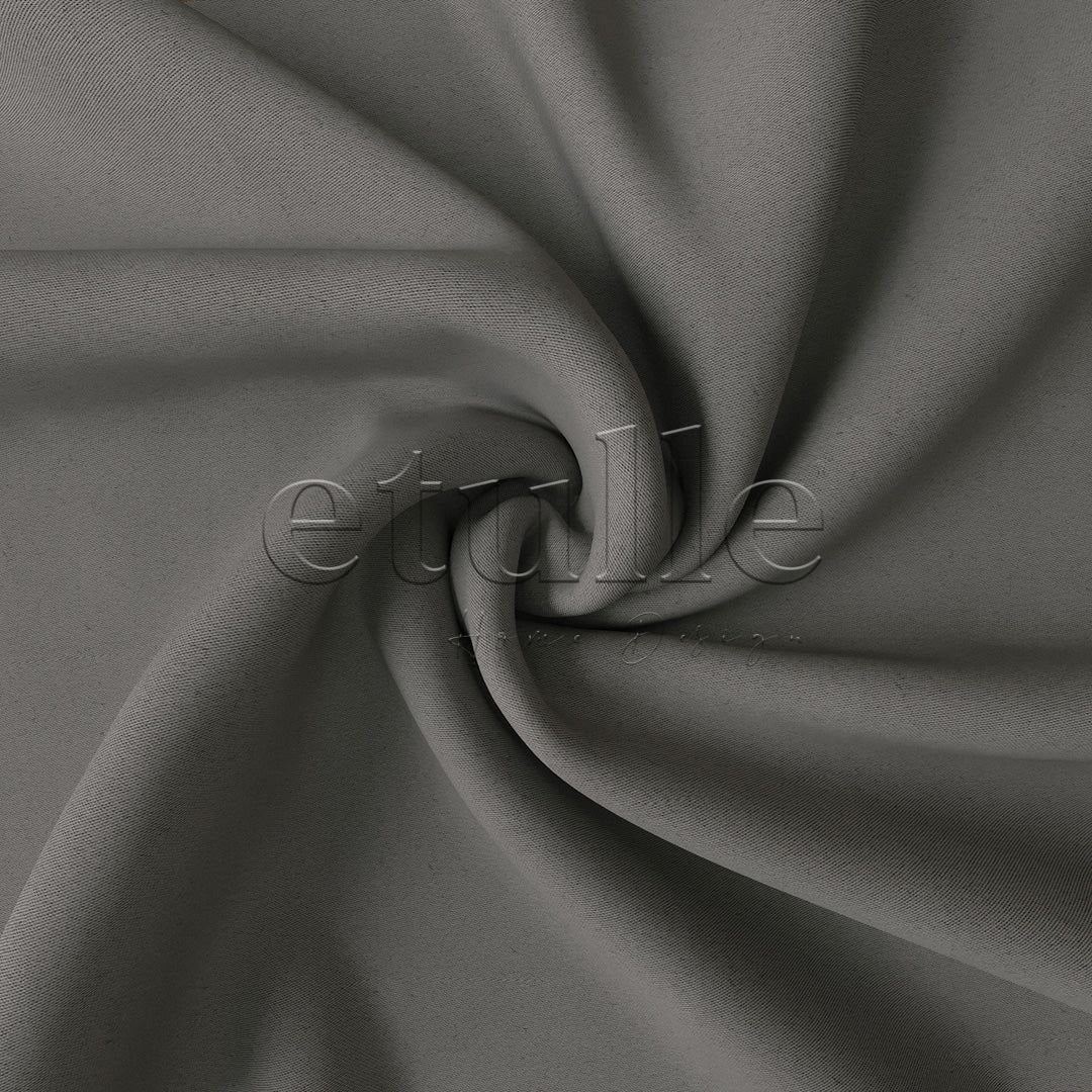 Dark Grey Blackout Curtain | Larice