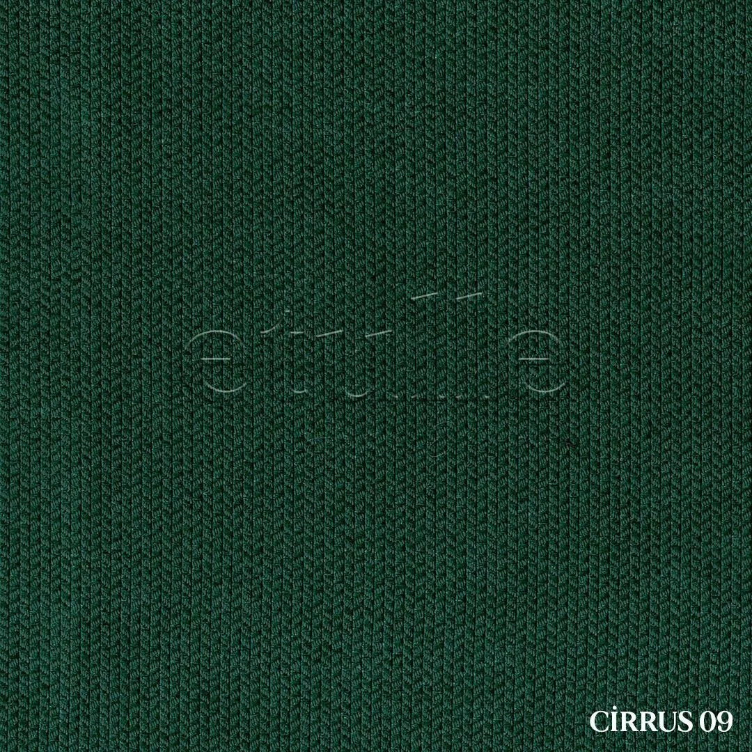 Koyu Yeşil Modern Balık Sırtı Desenli Fon Perde | Cirrus