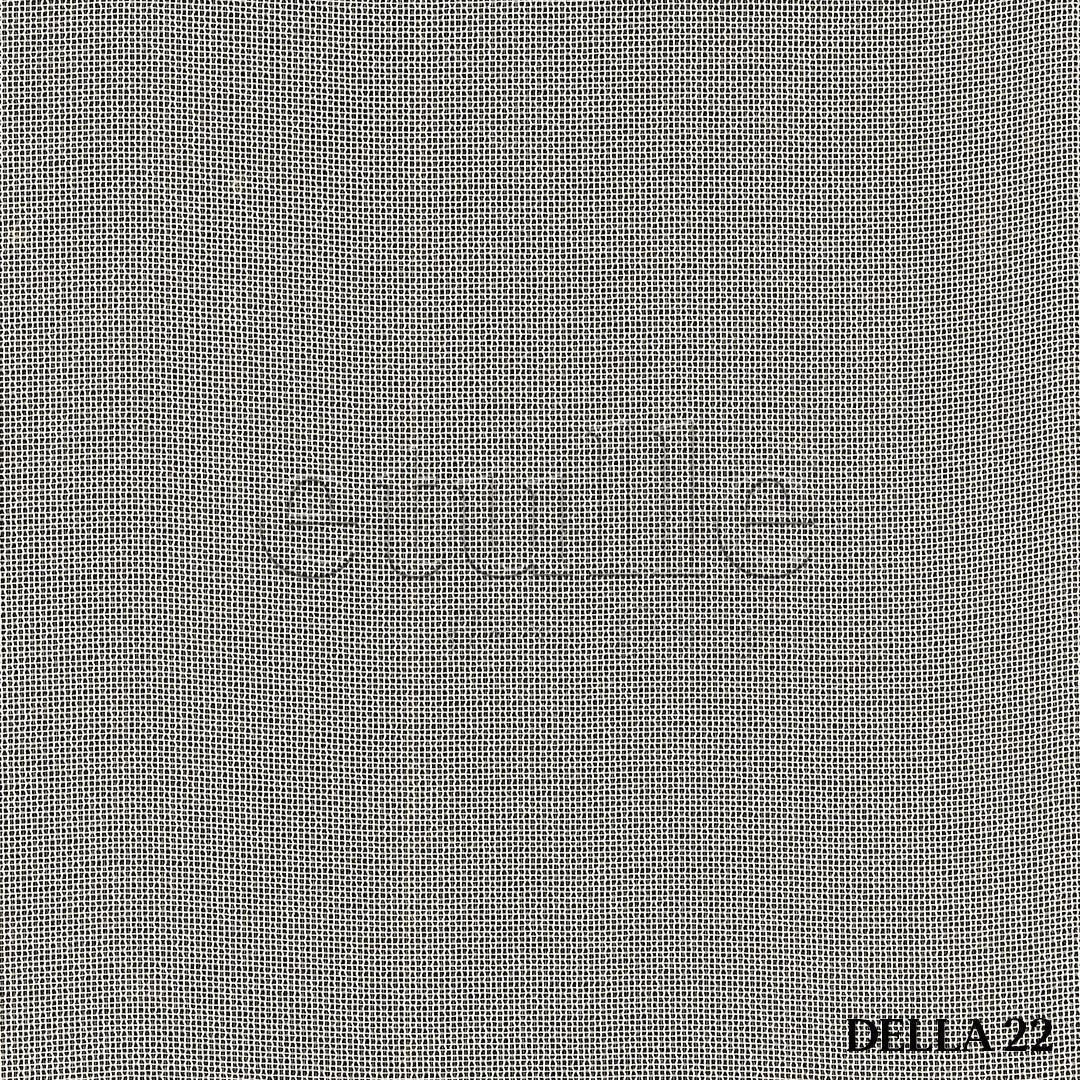 Cream Shiny Honeycomb Pattern Plain Tulle Curtain | Della