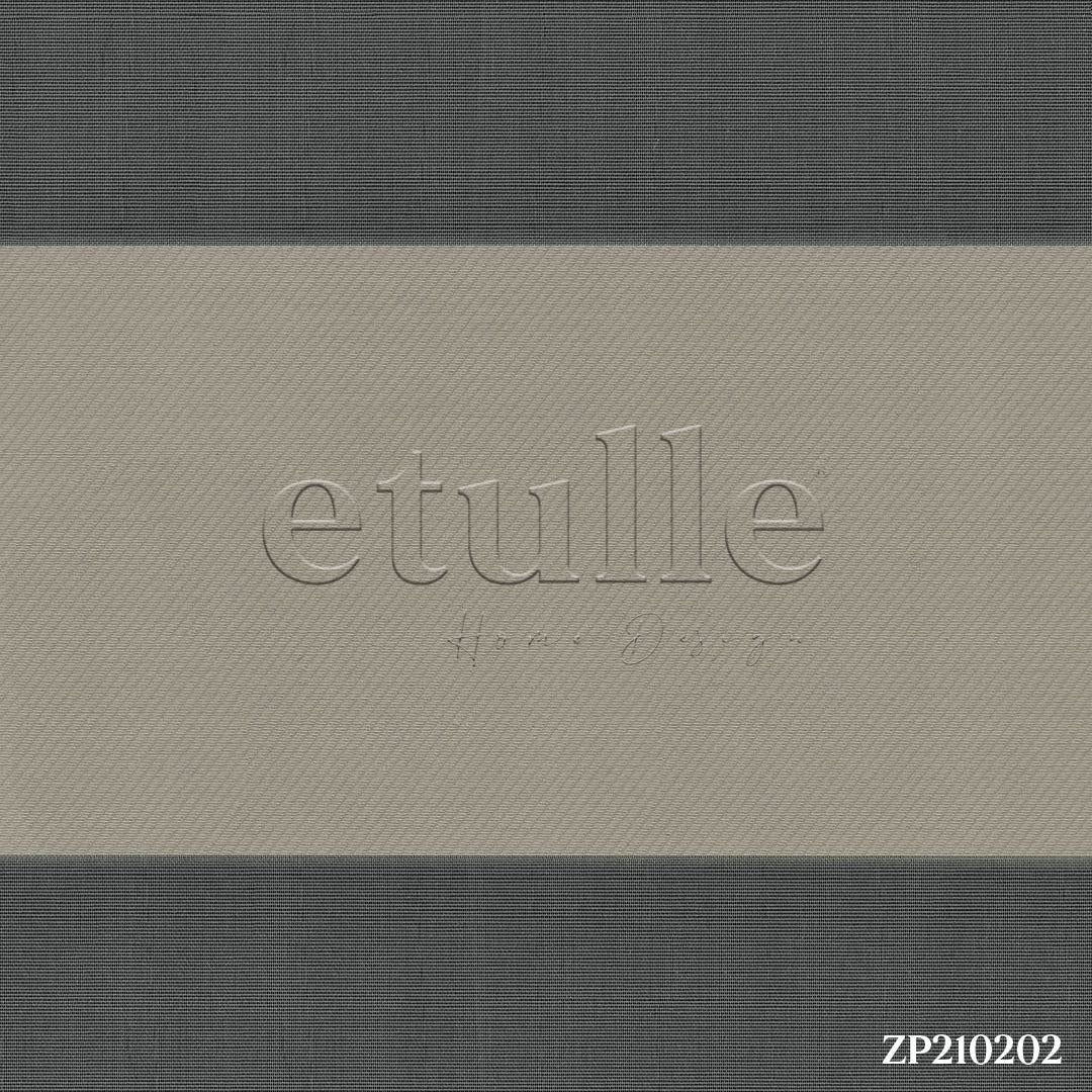 Dark Cream Blackout Zebra Curtain | But