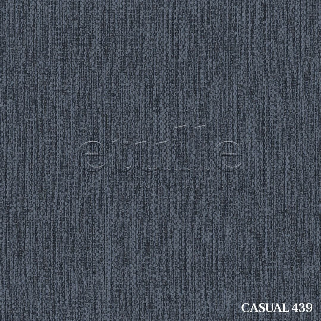 Mavi Naturel Kırçıllı Keten Fon Perde | Casual