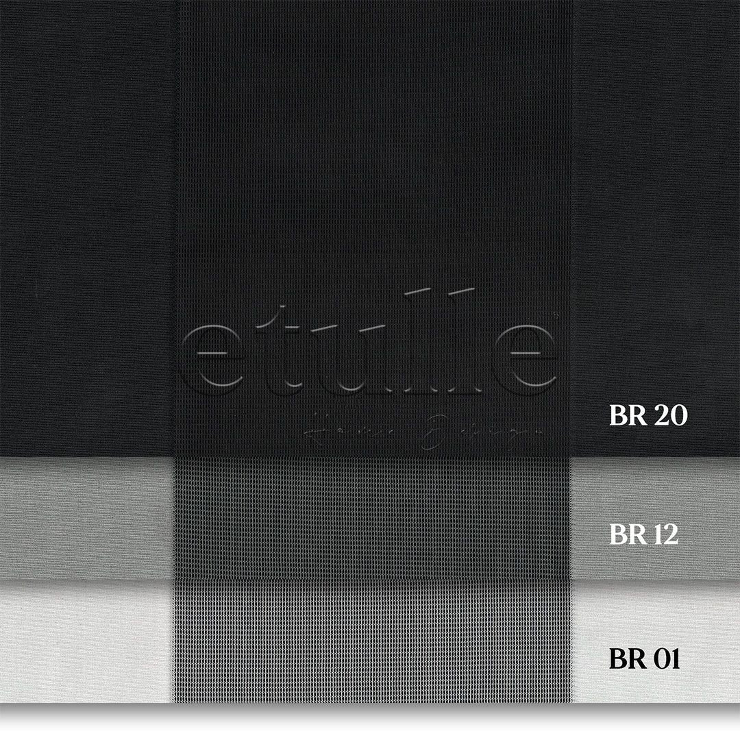 Misaki - Plain Vertical Tulle Curtain