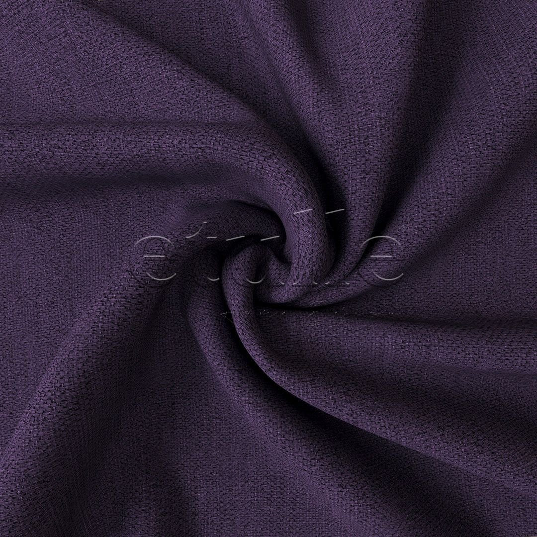 Purple Wicker Linen Blackout Drape | Bonita