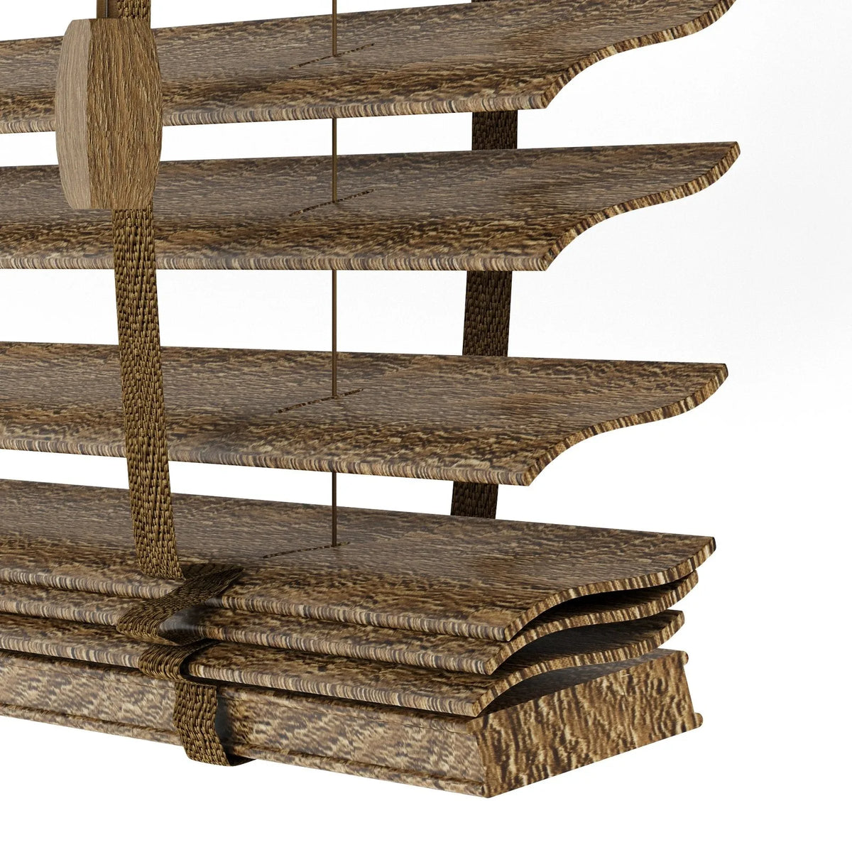 Kahverengi Polywood Blackout Jaluzi - Etulle