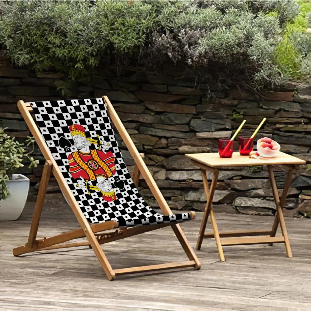 Poker Man Katlanabilir Şezlong - SZL08