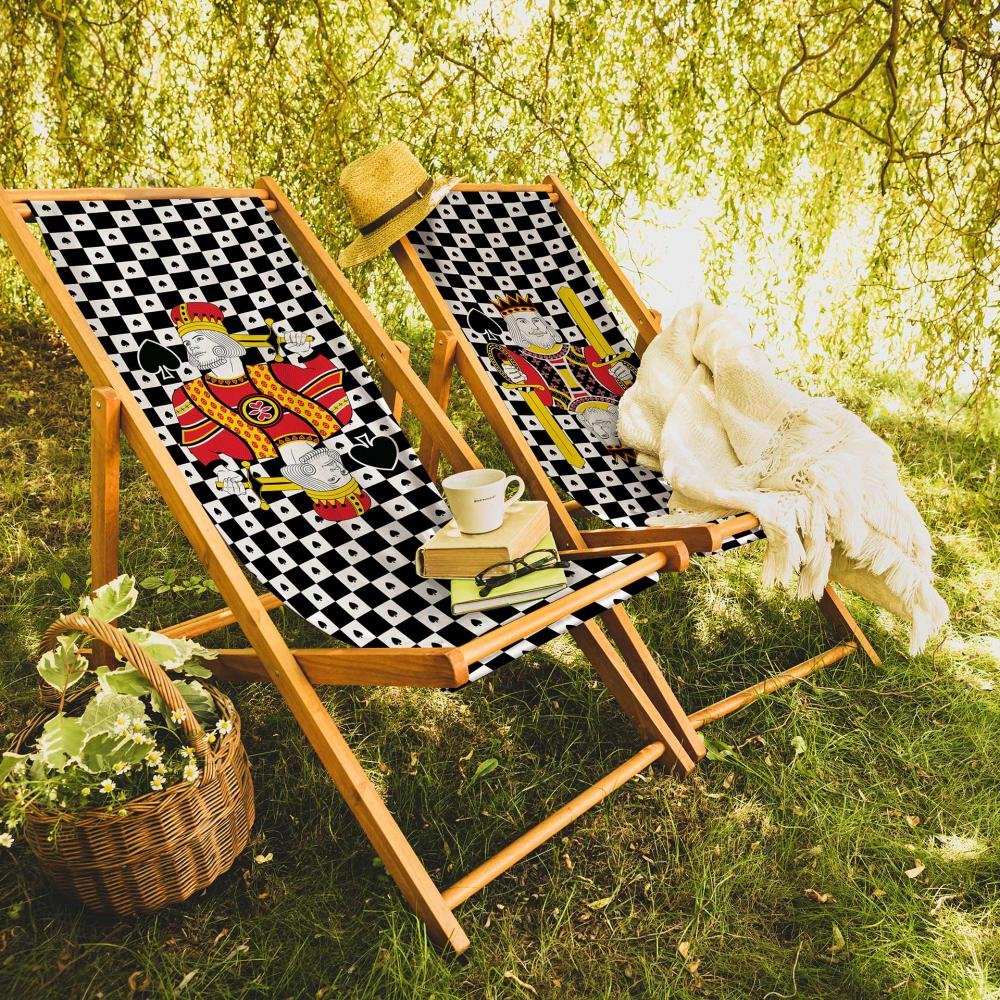 Poker Man Folding Sun Lounger - SZL08