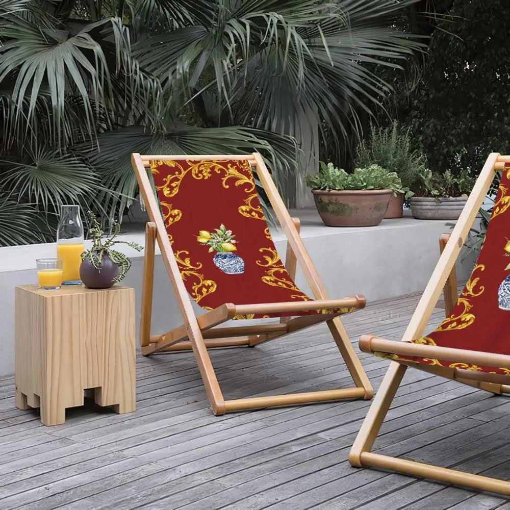Red Lemon Katlanabilir Şezlong - SZL20