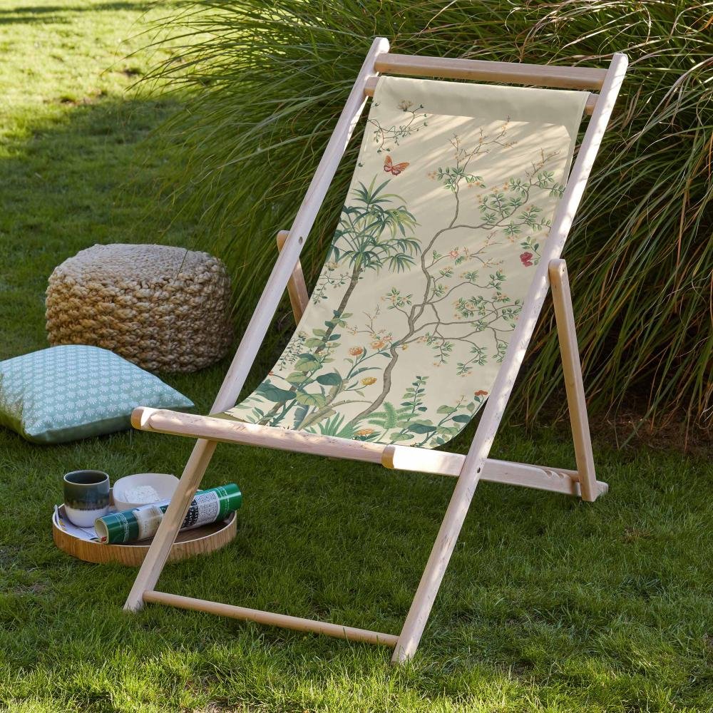 Colorful Floral Design Sun Lounger - SZL305