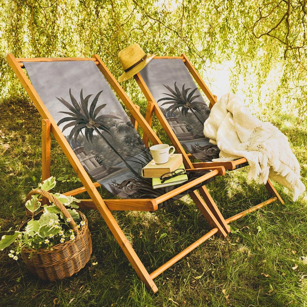 Colorful Landscape Design Sun Lounger - SZL311