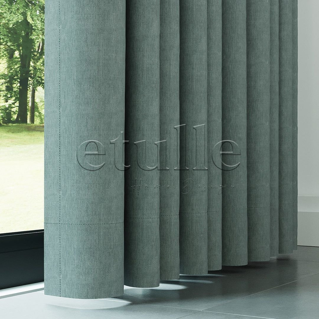 Seafoam Natural Linen Drape | Casual