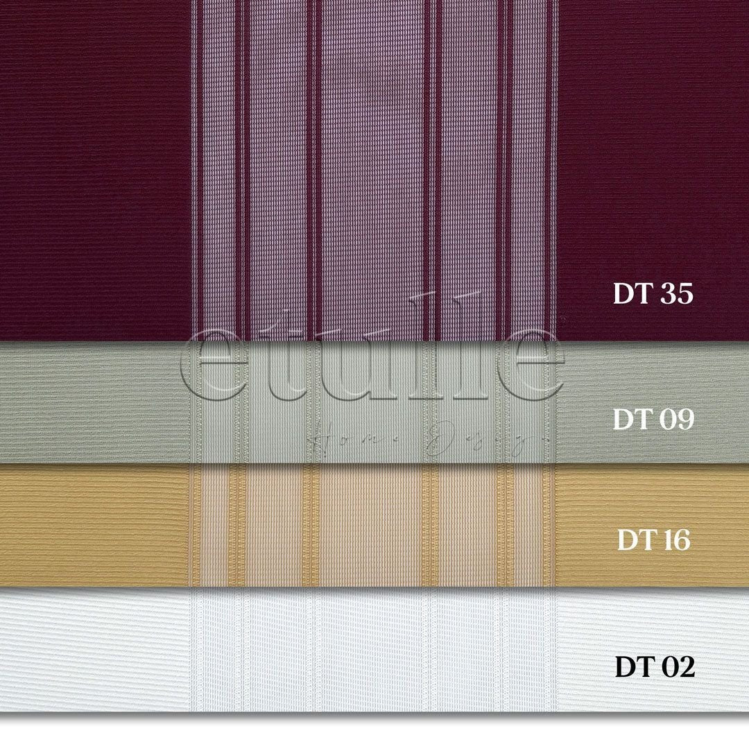 Tequila - Striped Vertical Tulle Curtain