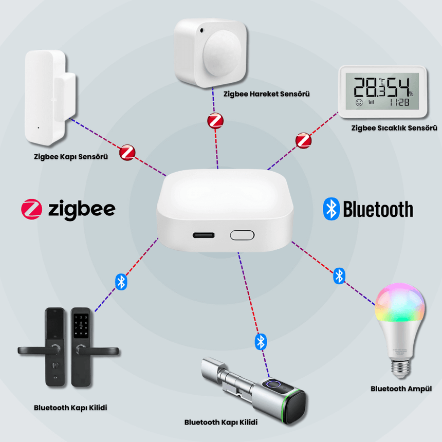 Tuya Zigbee + Bluetooth Gateway