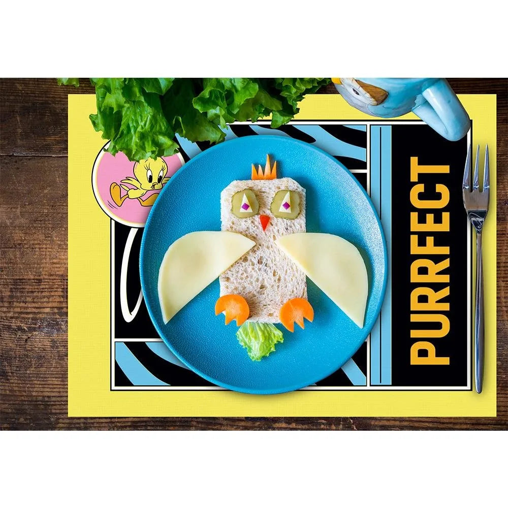 Tweety Teams Kumaş Amerikan Servis 4'lü Set 35X50CM