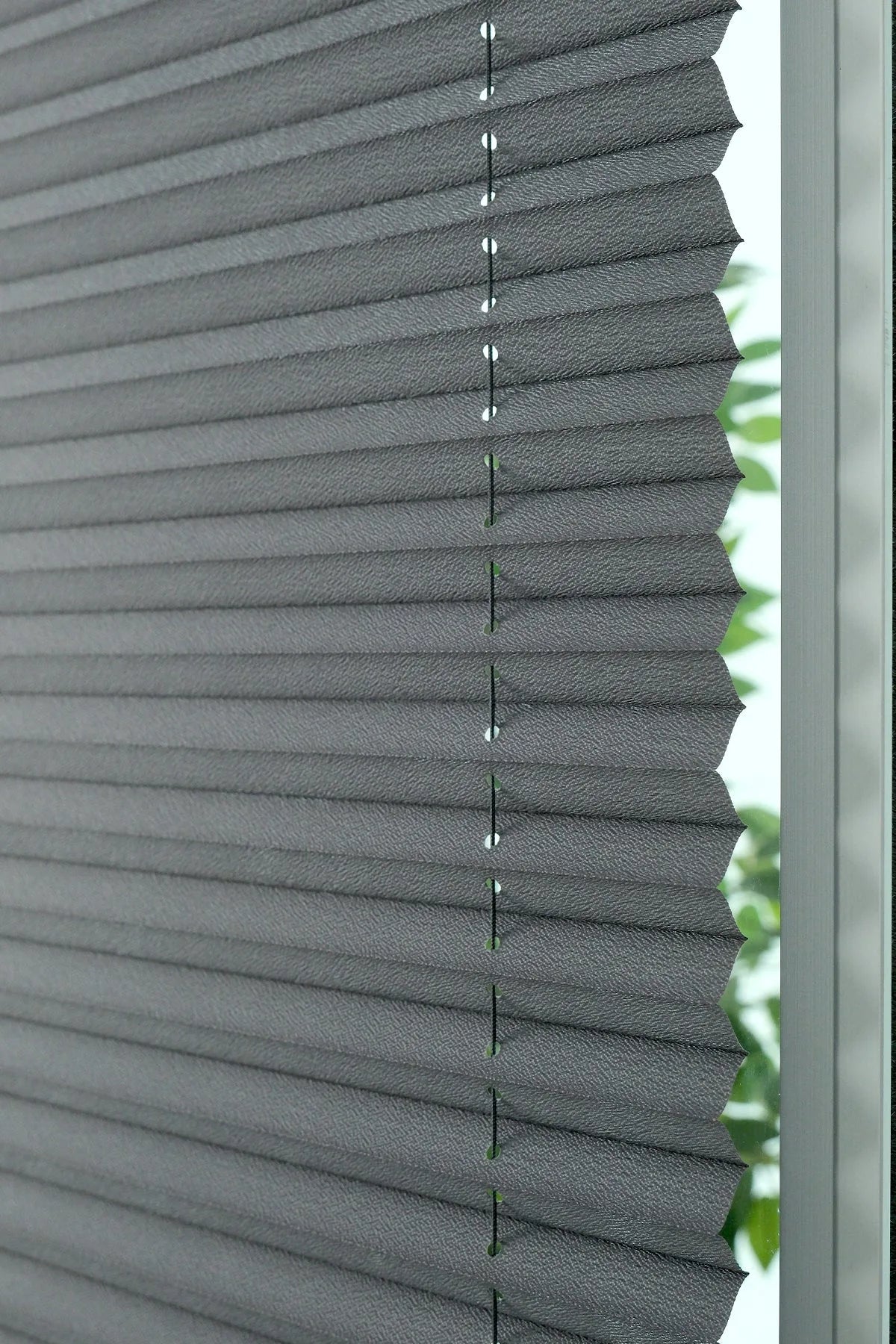 16MM Antrasi̇t Mani̇sa Plise Perde