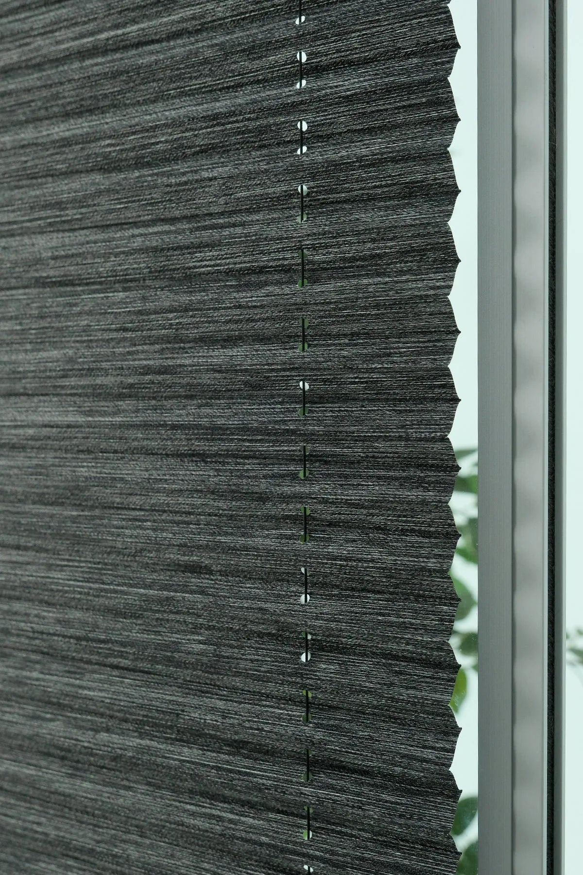 16MM Antrasi̇t Bambu Plise Perde