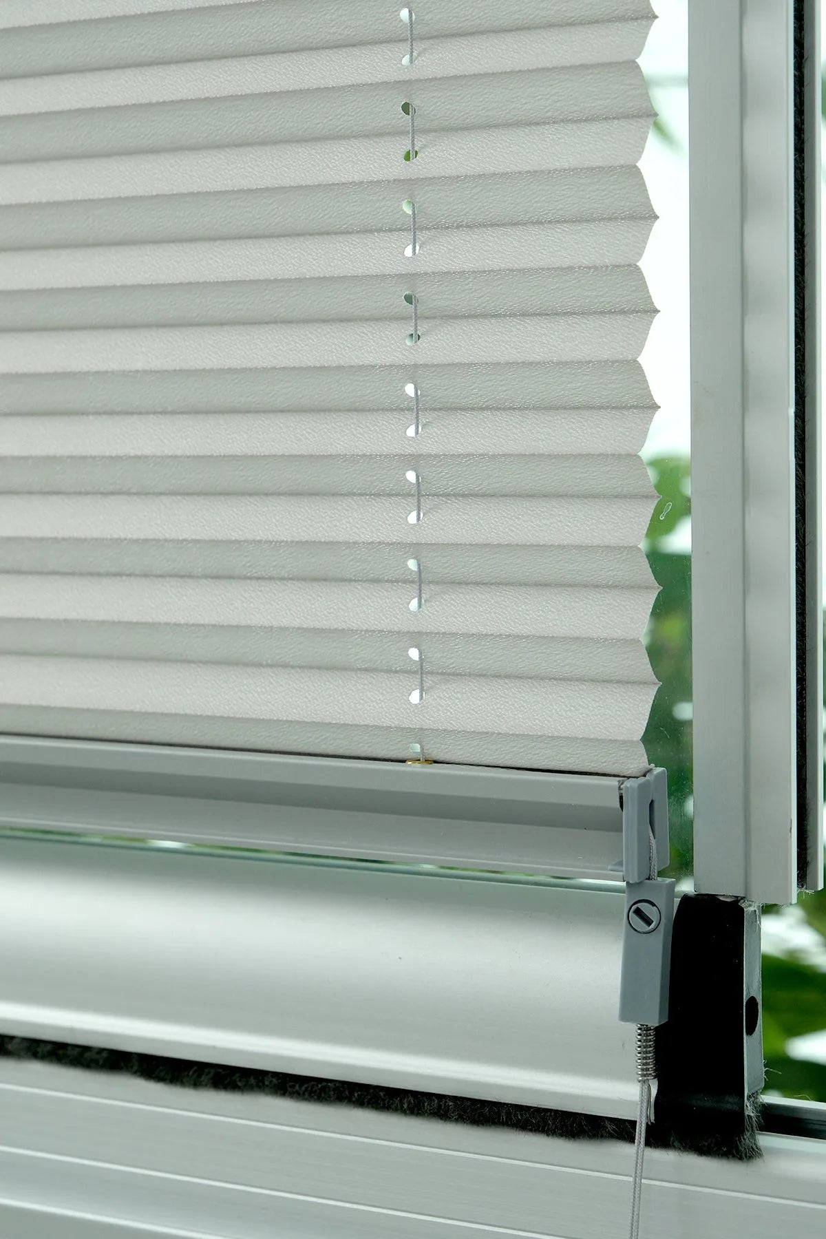 16MM Gri̇ Mani̇sa Plise Perde