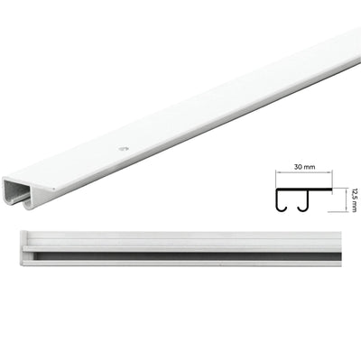 Yanaklı Tekli Alüminyum Ray