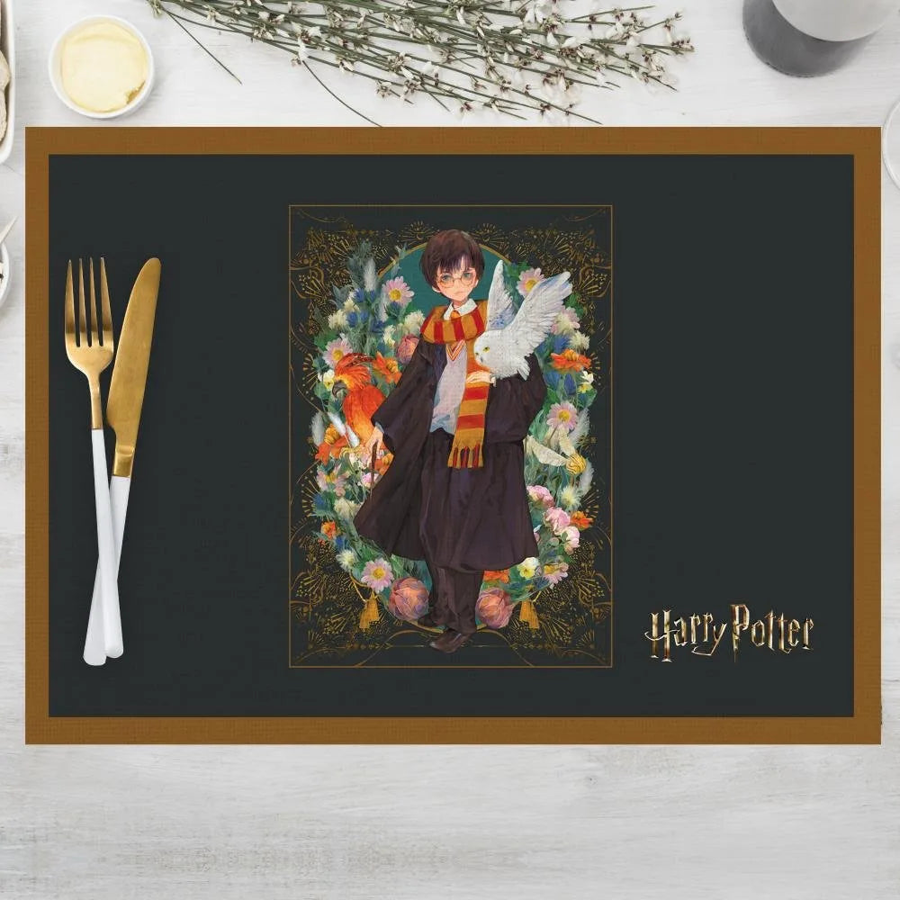 Harry Potter Hedwig ve Phoenix İllüstrasyonlu 4 lü Set (30x50)