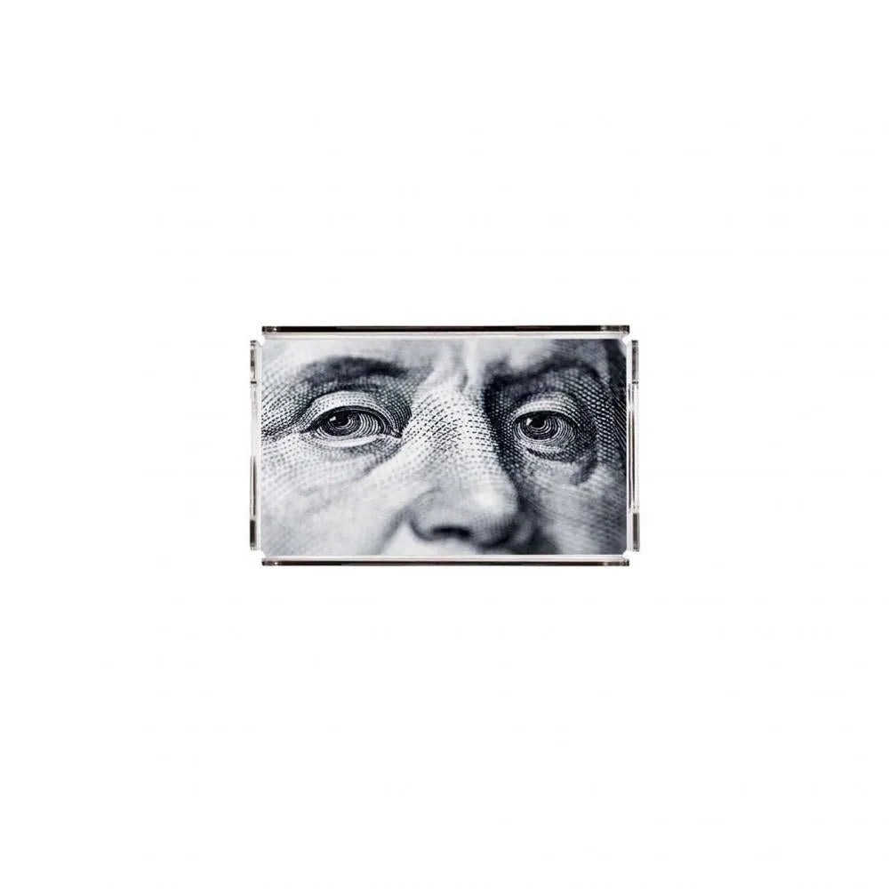 Benjamin Franklin Pleksi Tepsi -PT2147 -40x24cm