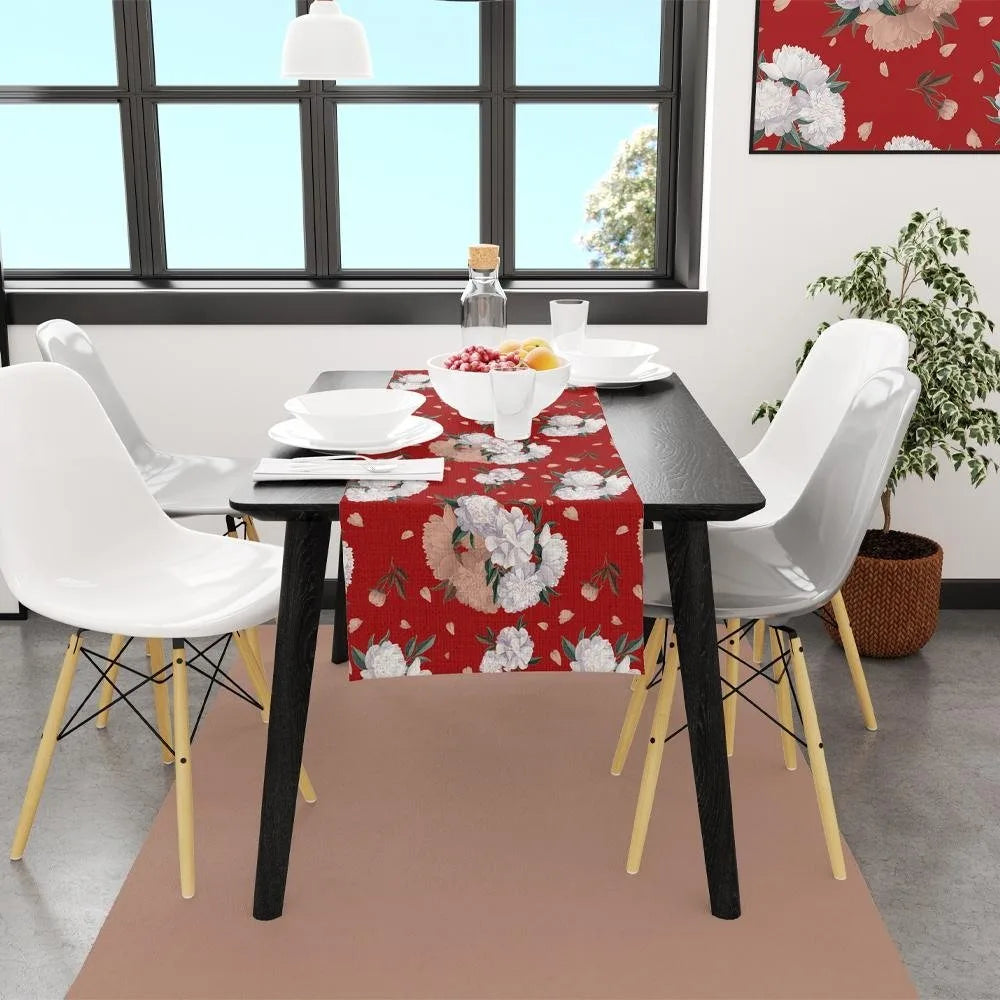 Red Rose Runner 140x45CM