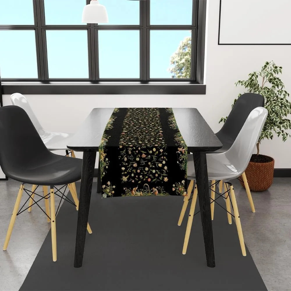 Ancient People And Flowers Runner 140x45CM