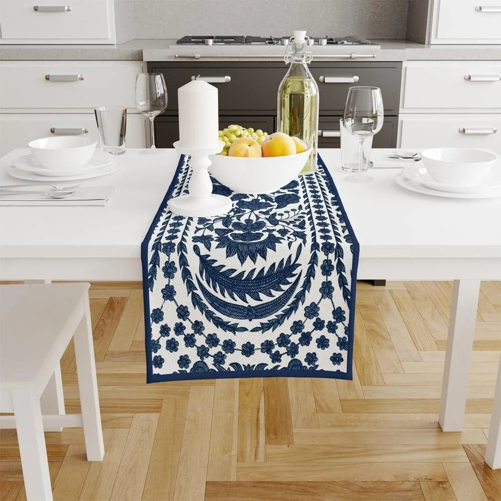 Blue Daisy Runner 140x45CMv