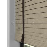 50 MM Truwood Naturel Kabartma Ahşap Jaluzi - Görsel 2