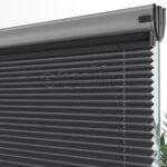 16 MM Blackout Karartma Antrasit Plise Perde - Görsel 5