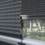 16 MM Desenli Ece Antrasit Plise Perde - Görsel 4