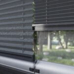 16 MM Desenli Efe Antrasit Plise Perde - Görsel 4