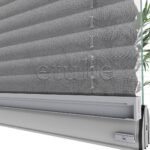 16 MM Desenli New Gri Plise Perde