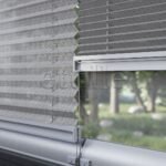 16 MM Desenli Touch Gri Plise Perde - Görsel 4