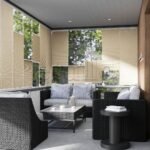 16 MM Diamond Bej Düz Plise Perde - Görsel 2