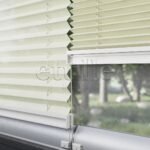 16 MM Diamond Krem Düz Plise Perde - Görsel 4