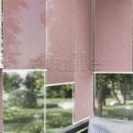 16 MM Diamond Pembe Düz Plise Perde - Görsel 3