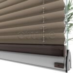 16 MM Dimout Yarı Karartma Kahverengi Plise Perde