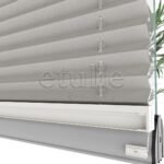 16 MM Dimout Yarı Karartma Krem Plise Perde