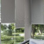 16 MM Dimout Yarı Karartma Krem Plise Perde - Görsel 3