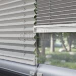 16 MM Dimout Yarı Karartma Krem Plise Perde - Görsel 4