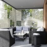 16 MM Tulle Krem Tül Plise Perde - Görsel 2