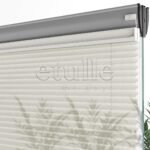 16 MM Tulle Krem Tül Plise Perde - Görsel 5