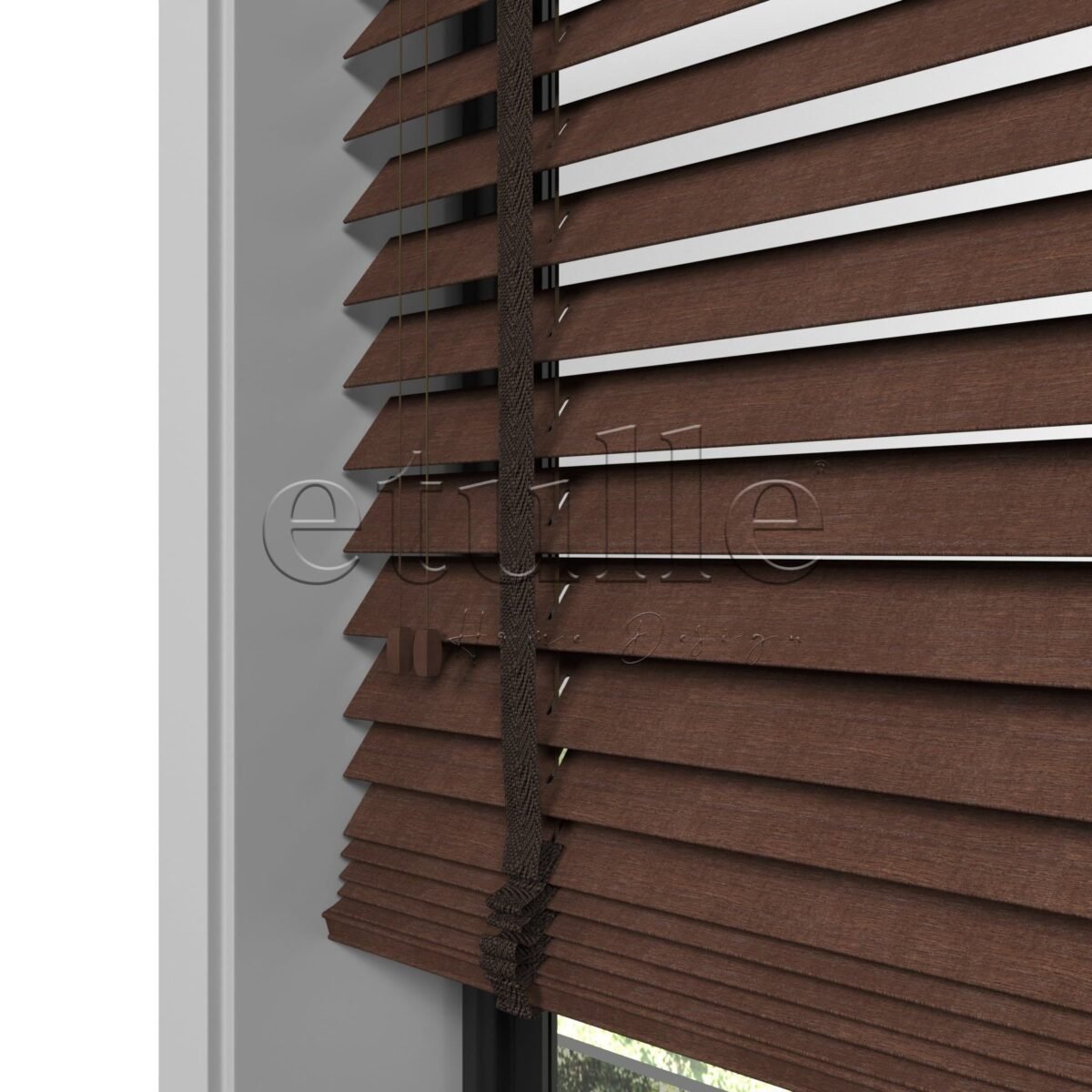 50 MM Meriwood Kiraz Ahşap Jaluzi - Görsel 2