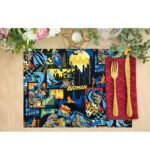 The Batman Kumaş Amerikan Servis 4'lü Set 35X50CM