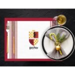 Hogwarts Houses Kumaş Amerikan Servis 4'lü Set 35X50CM - Görsel 2